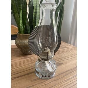 Vintage Yukon Jack Promo Eagle Oil Lamp with Wall Bracket and Reflector